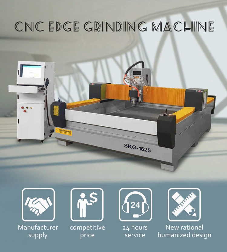 Multifunctional CNC 40mm Shaped Edge Glass Mirror Drilling Cutting Grinding Processing Machine