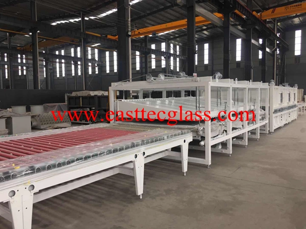 2440X5000mm Flat Convection Glass Tempering Machine Glass Tempering Oven Glass Tempering Furnace
